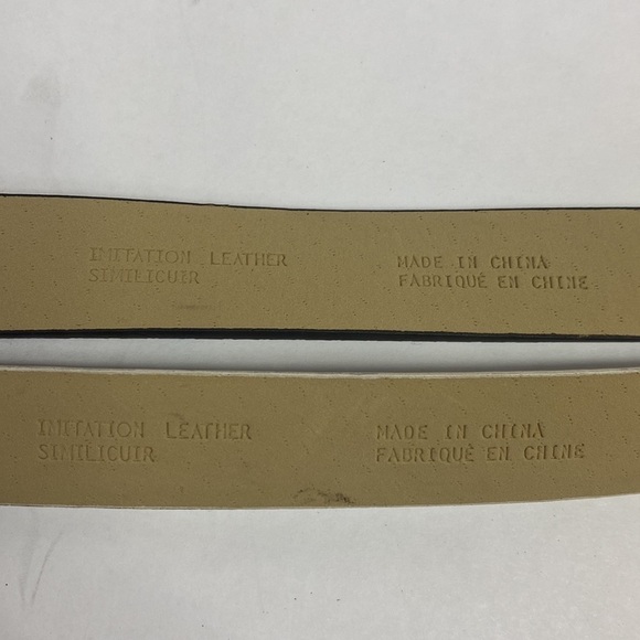 Free Press 2 faux snakeskin leather belts NWT - Picture 3 of 4